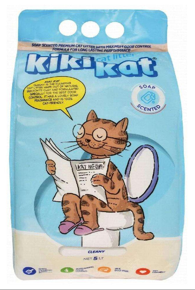 Kiki Kat Cat Litter Cleany 5 L.