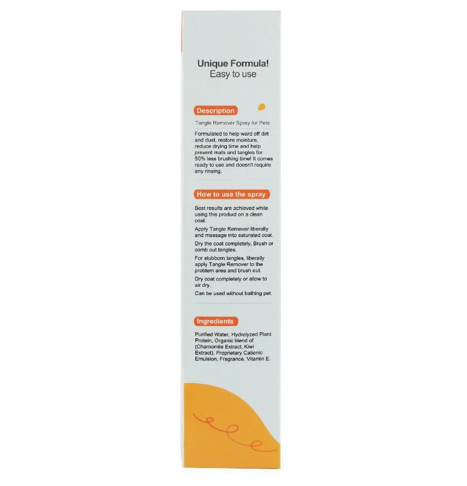Pets Republic Tangle Remover Spray 250ml.