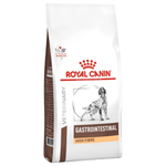 Royal Canin Veterinary Gastrointestinal High Fibre dog food packaging on a white background