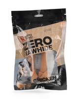 Rich Zero Rawhide Chicken Knotted Bone Large Bone 2pes