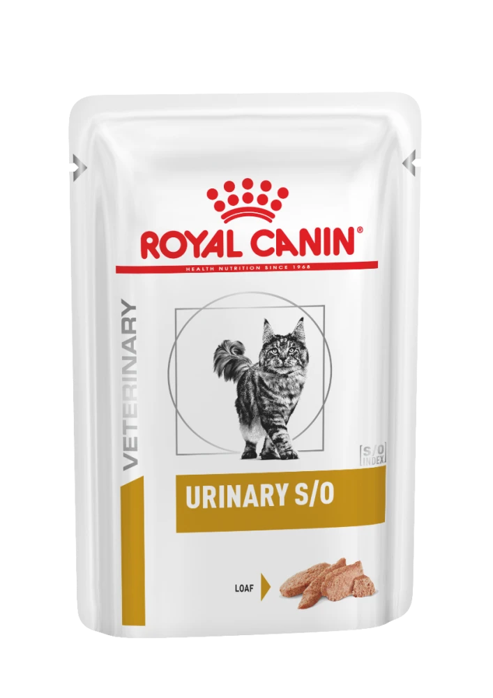 Royal Canin Wet Food Urinary S/O in Loaf Pouch 85 g