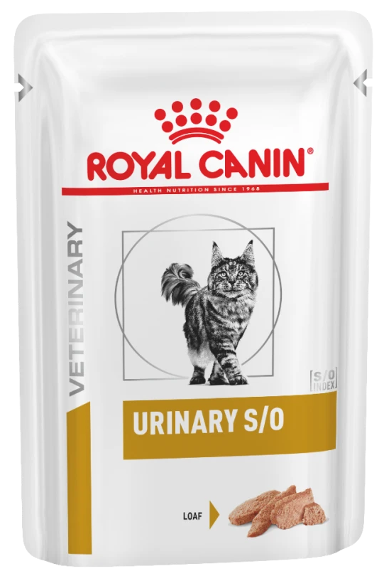 Royal Canin Wet Food Urinary S/O in Loaf Pouch 85 g