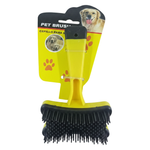 Yellow Pet Brush - White Background