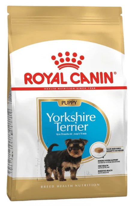 Royal Canin Yorkshire Terrier Puppy Food 1.5kg.