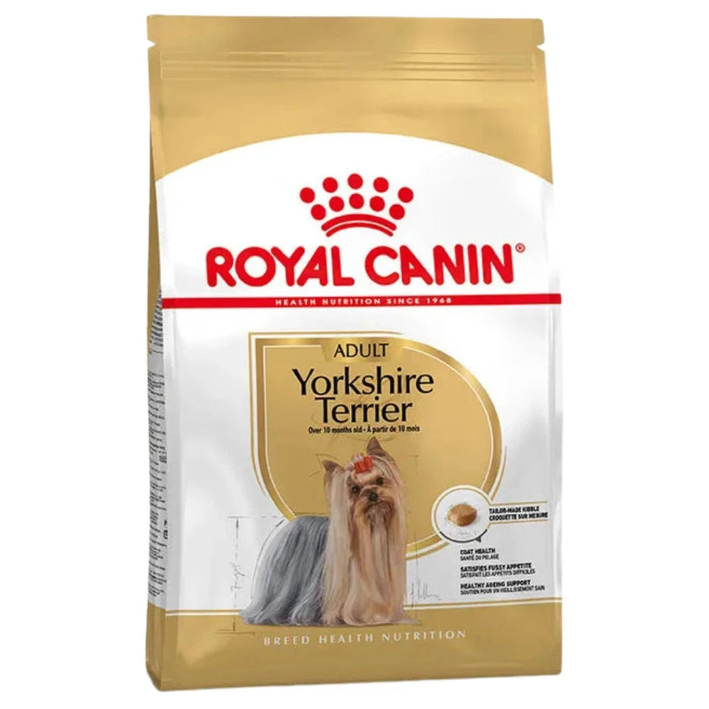 Royal Canin Yorkshire Terrier Adult Dog Food 1.5kg.