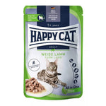 HAPPY CAT Wet Cat Food Sterilised Lamb 85g.