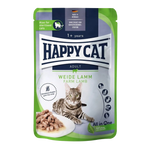 HAPPY CAT Wet Cat Food Sterilised Lamb 85g.