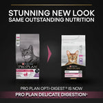 Pro Plan Opti Digest Dry Food with Turkey for Delicate Adult Cats 400 g.