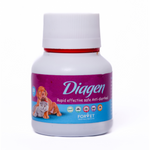 Diagen bottle for pets with a white background