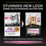 Pro Plan Nutrisavour Wet Food Delicate Digestion with Turkey in Sauce 85g Petfast.shop Pro Plan Cat Food Wet Food petfast.shop Egypt PPR5994S Default Title 125.00