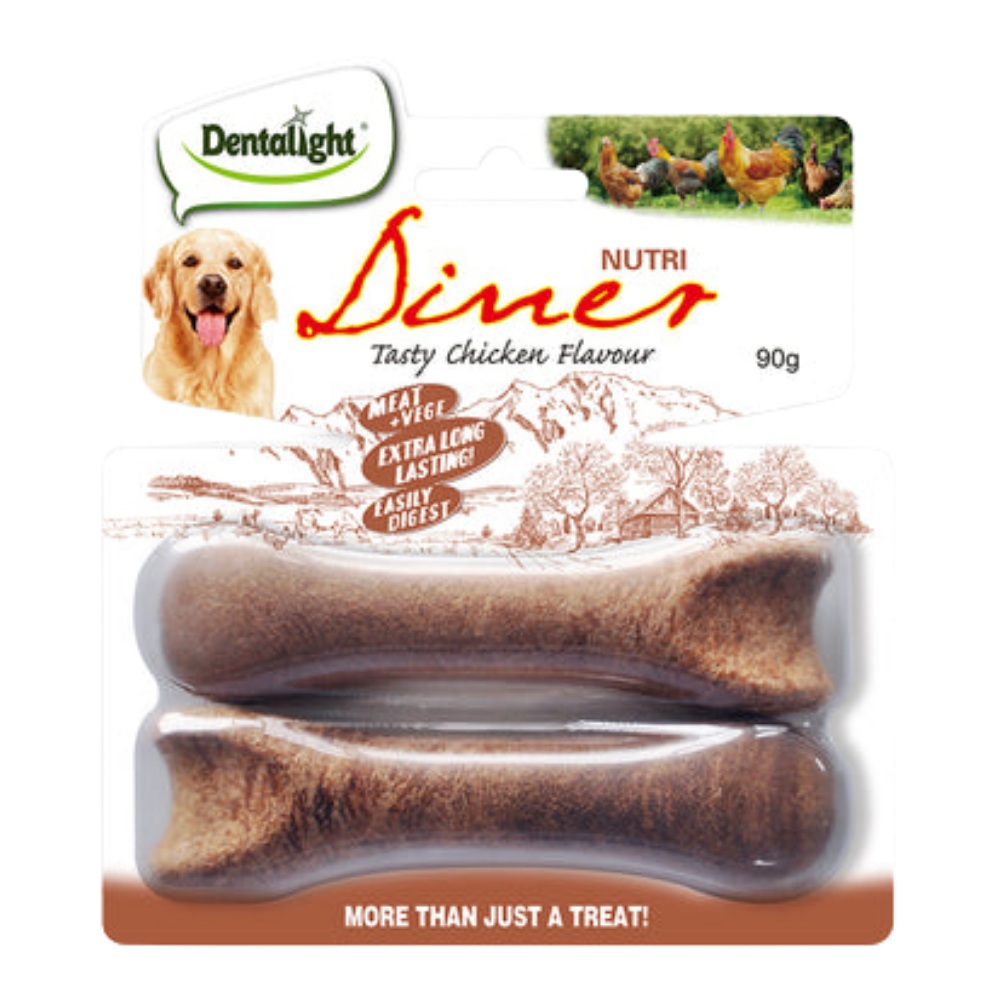 Nutri Dinner Dog Treat Tasty Chicken Flavour 90g Petfast.shop Nutri Dinner Chewy Treat Dog Exclusive Treats petfast.shop Egypt PNU5940S Default Title 210.00