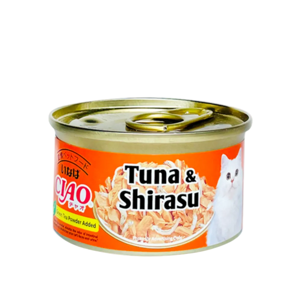 Ciao Jelly Tuna and Shirasu Wet Cat Food 75g