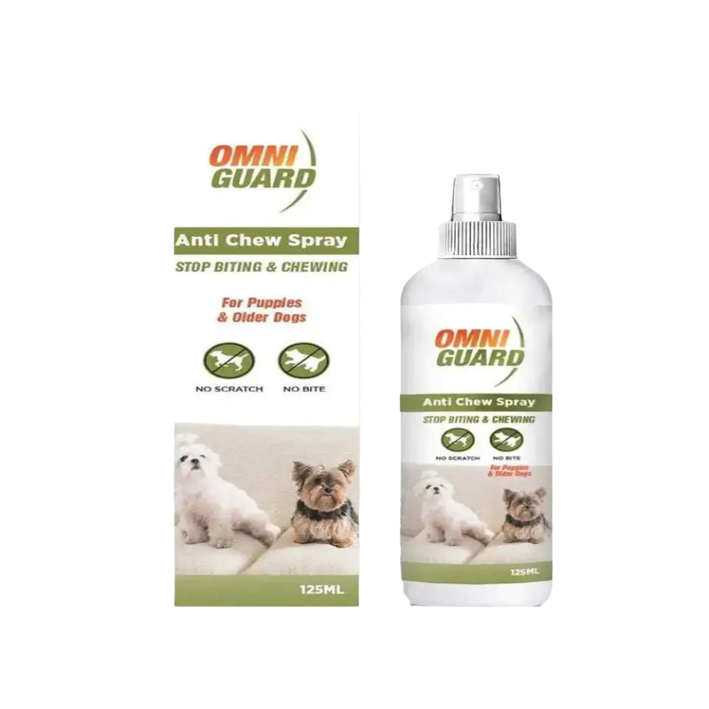 Omni Guard Anti Chew Spray for Puppies and Older Dogs 125 ml.
