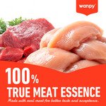 Wanpy Treat For Adult Dog Toothbrush Chews Chicken 100 g