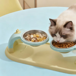 Double Feeding Bowl for Cats and Small Dogs Petfast.shop Generic Bowls & Feeders Cat Dog Supplies petfast.shop EgyptDefault Title 400.00