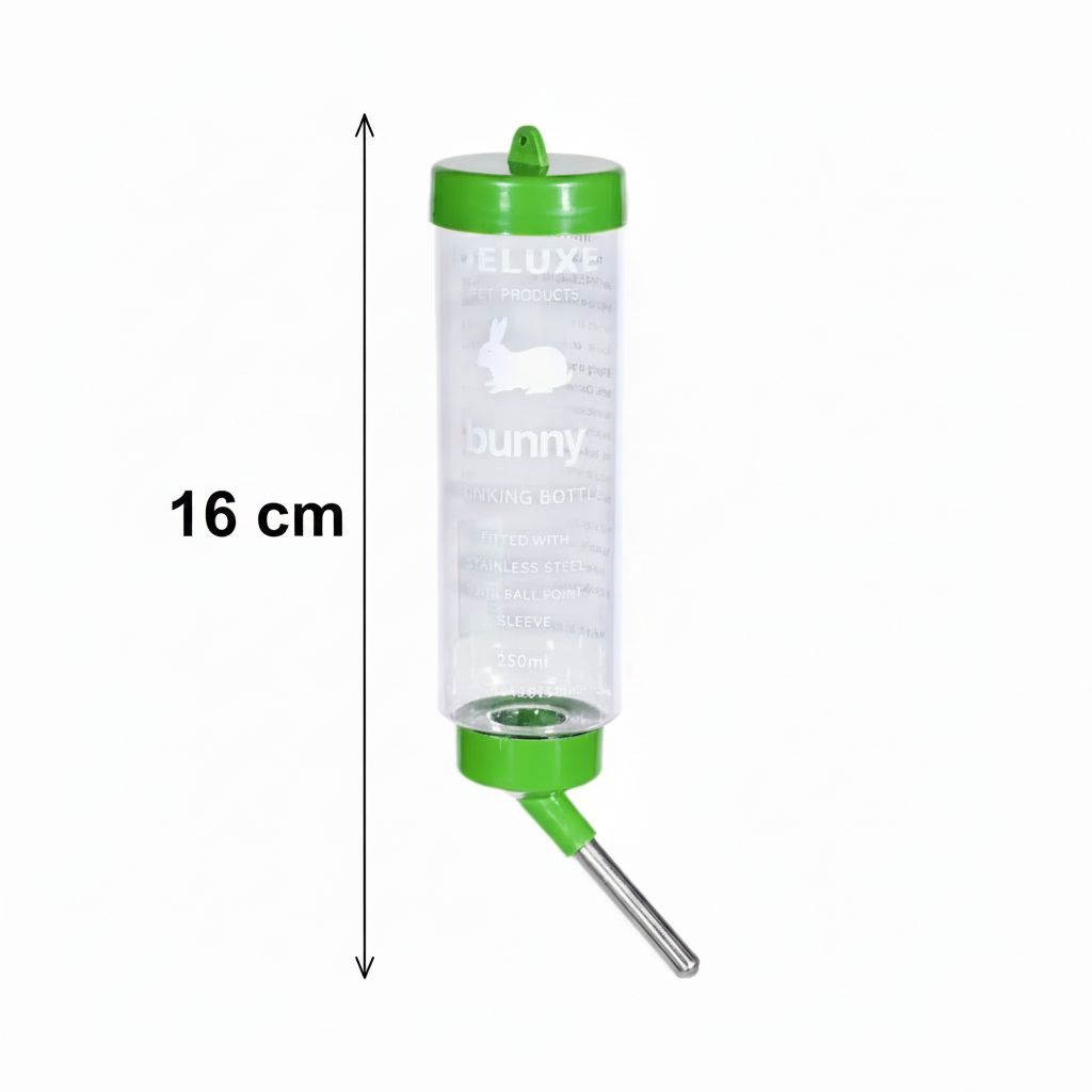 Deluxe Drinking Bottle to Bunny & Hamster 250ml Petfast.shop Generic Exclusive petfast.shop EgyptGreen 525.00
