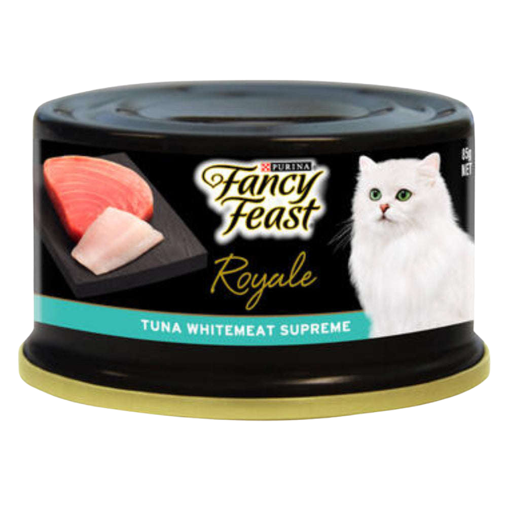 FANCY FEAST Royale Tender Tuna Tossed with Whitebait 85g.