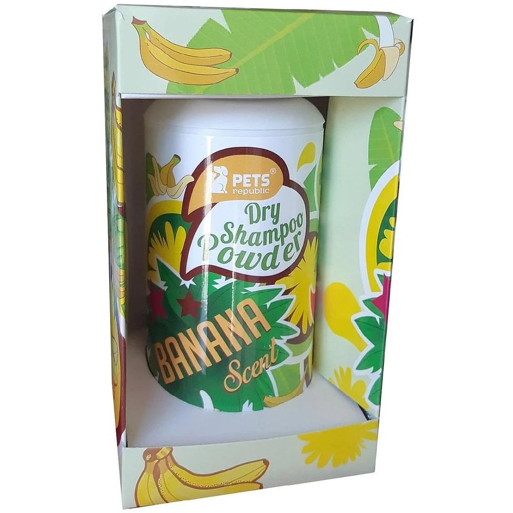 Pets Republic Dry Powder Shampoo Banana 500 g.