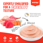 Wanpy Super Foods Creamy Treat Chicken Pumpkin & Kale 70 g (5*14g)