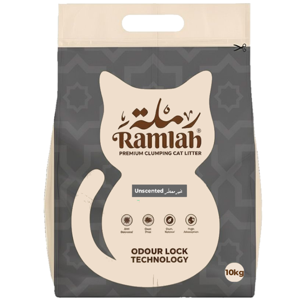 Ramlah Premium Cat Litter – Unscented Petfast.shop Ramlah Best Selling Box & Accessories & Litter Cat Egypt Brand Kitten Litter petfast.shop Egypt PRA5312S-1 5Kg 139.00