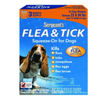 Sergeant's Flea & Tick For Dogs Between 33 lbs & 66 lbs Over 12 Weeks Of Age 1 Ampoule