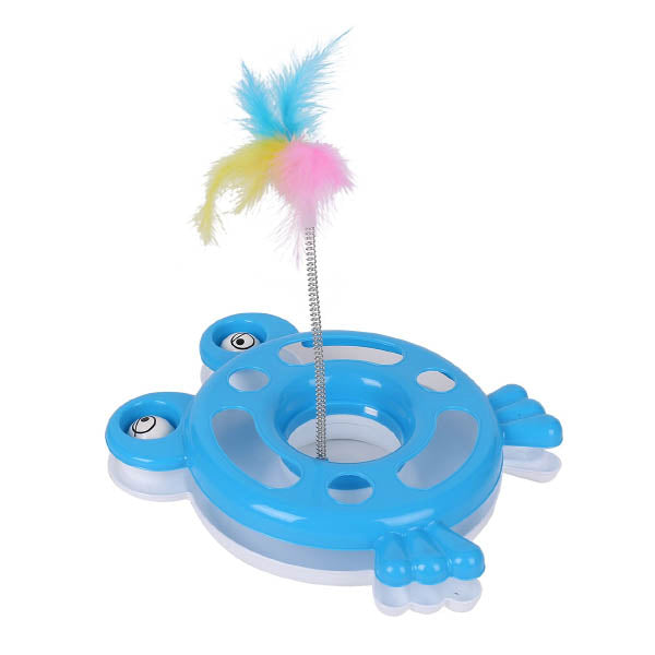 1 Tier Ball Plastic Cat Toy.