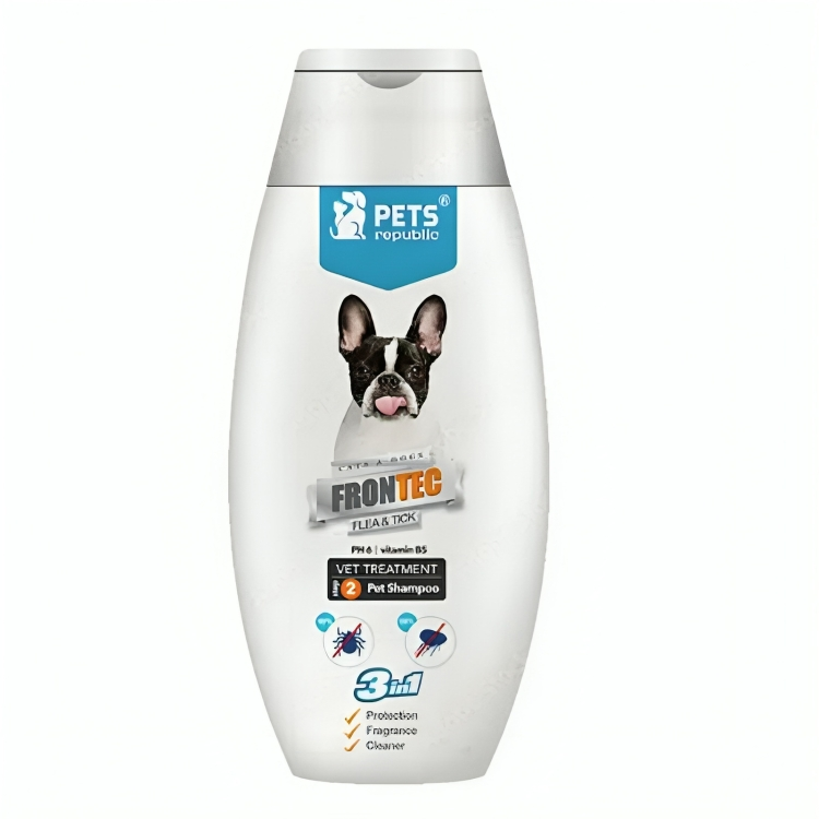 Pets Republic Frontec Flea & Tick Shampoo 350ml.