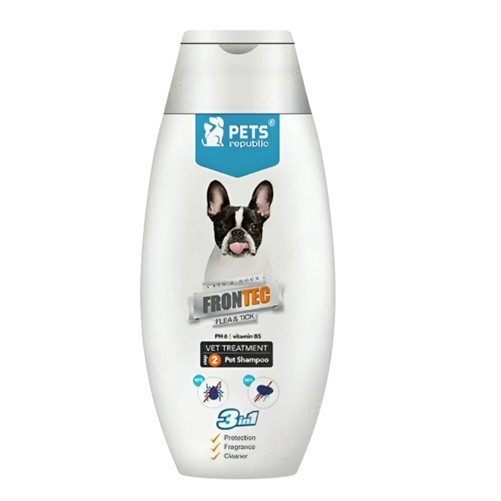Pets Republic Frontec Flea & Tick Shampoo 350ml.