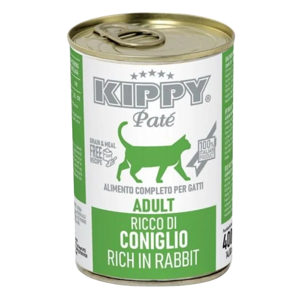 Kippy Wet Food For adult Cat Rabbit 400 gr.