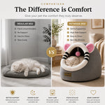 Petmoda Cat House Bed 50 cm - Mouse Shape - Grey Petfast.shop Petmoda bed Cat Dog Kitten Puppy Supplies petfast.shop Egypt PPE2457S Default Title 1449.00