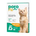 Poro Pet Flea and Tick Solution for Cats 1 Pipette Petfast.shop Poro Pet Cat Flea & Tick Pharmacy petfast.shop Egypt PPO6904S Default Title 55.00