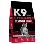 K9 Dry Food for Sterilized Adult Cats.