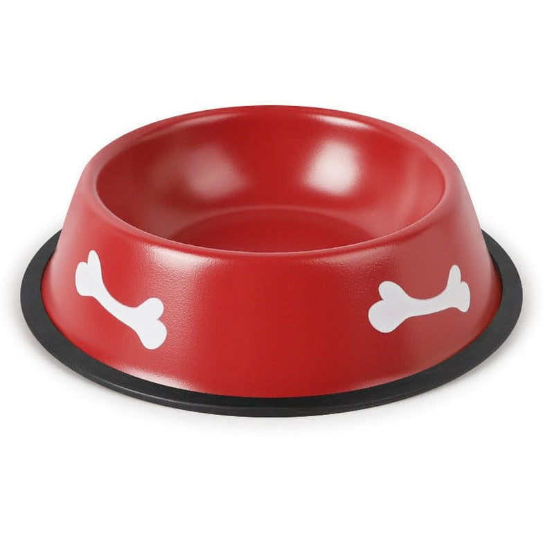Stainless Steel Paint Dog Bowl big size.