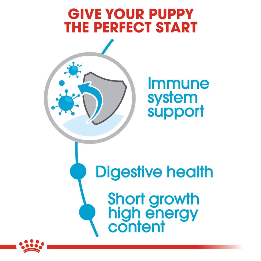 Royal Canin Puppy Medium Breed Dog Food.