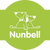 Logo of Nunbell with a green circle background