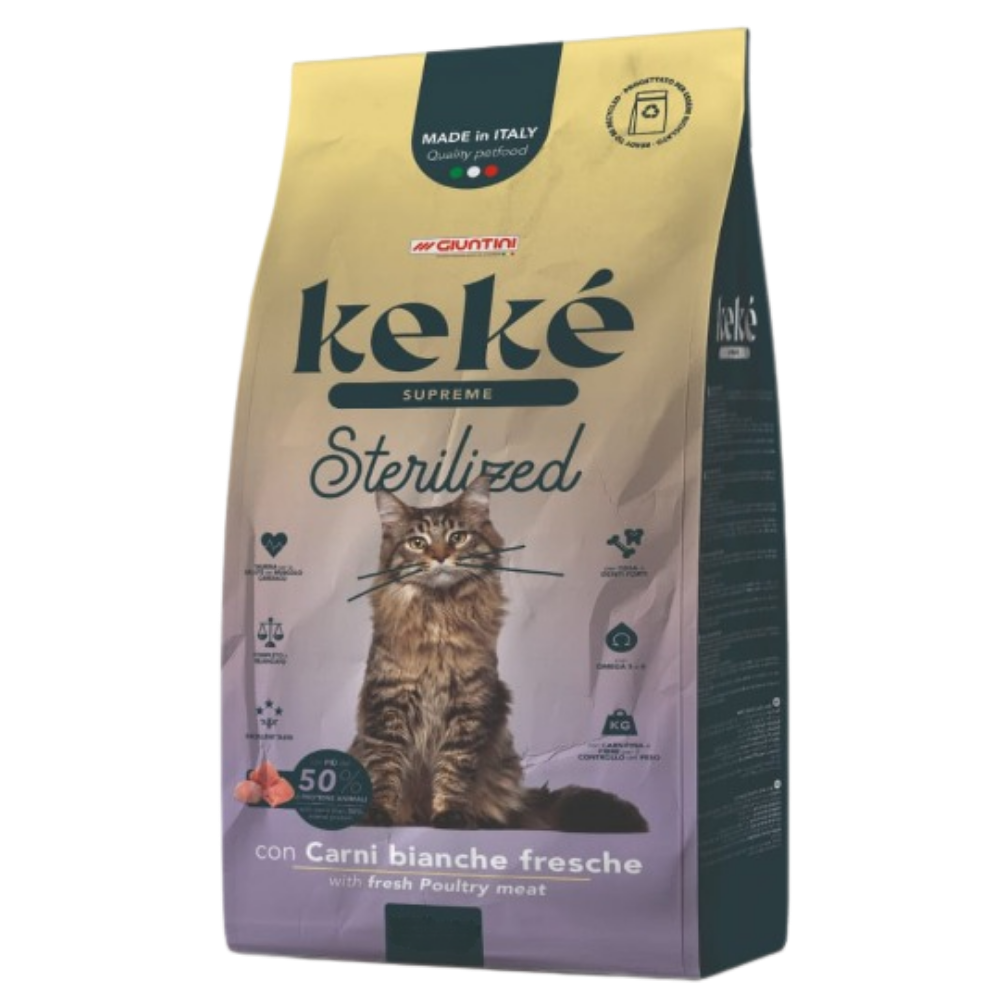 Keke Supreme for Sterilised Cats 10 KG.