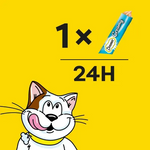 Dreamies Creamy Treat for Adult Cat Salmon 4Pcs