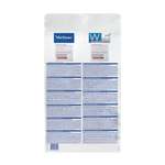 White packaging with blue text and Virbac logo on a white background