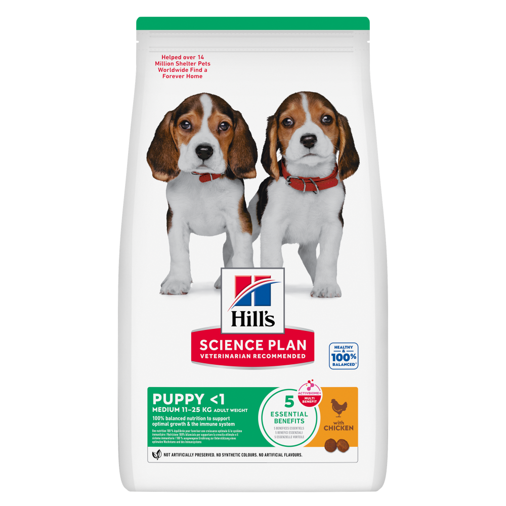 Hill's Science Plan Medium Breed Puppy Food with Chicken Petfast.shop Hill's Dog Dry Food Food petfast.shop Egypt2.5Kg 1700.00