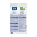 White packaging with blue text and Virbac logo on a white background