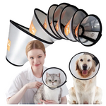 Covalent White Protective Pet Collar