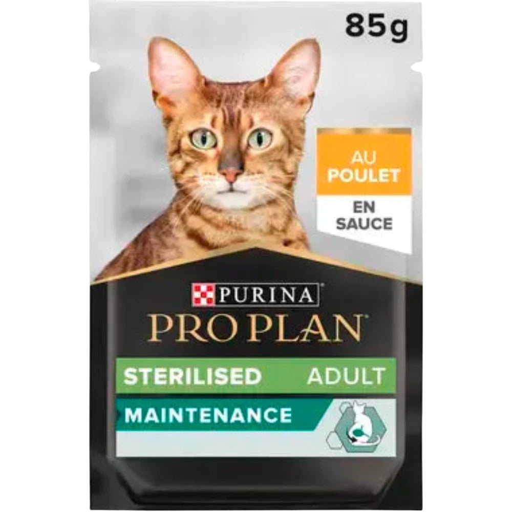 Package Pro Plan Nutrisavour Sterilised Beef & Chicken In Gravy (10*85g)