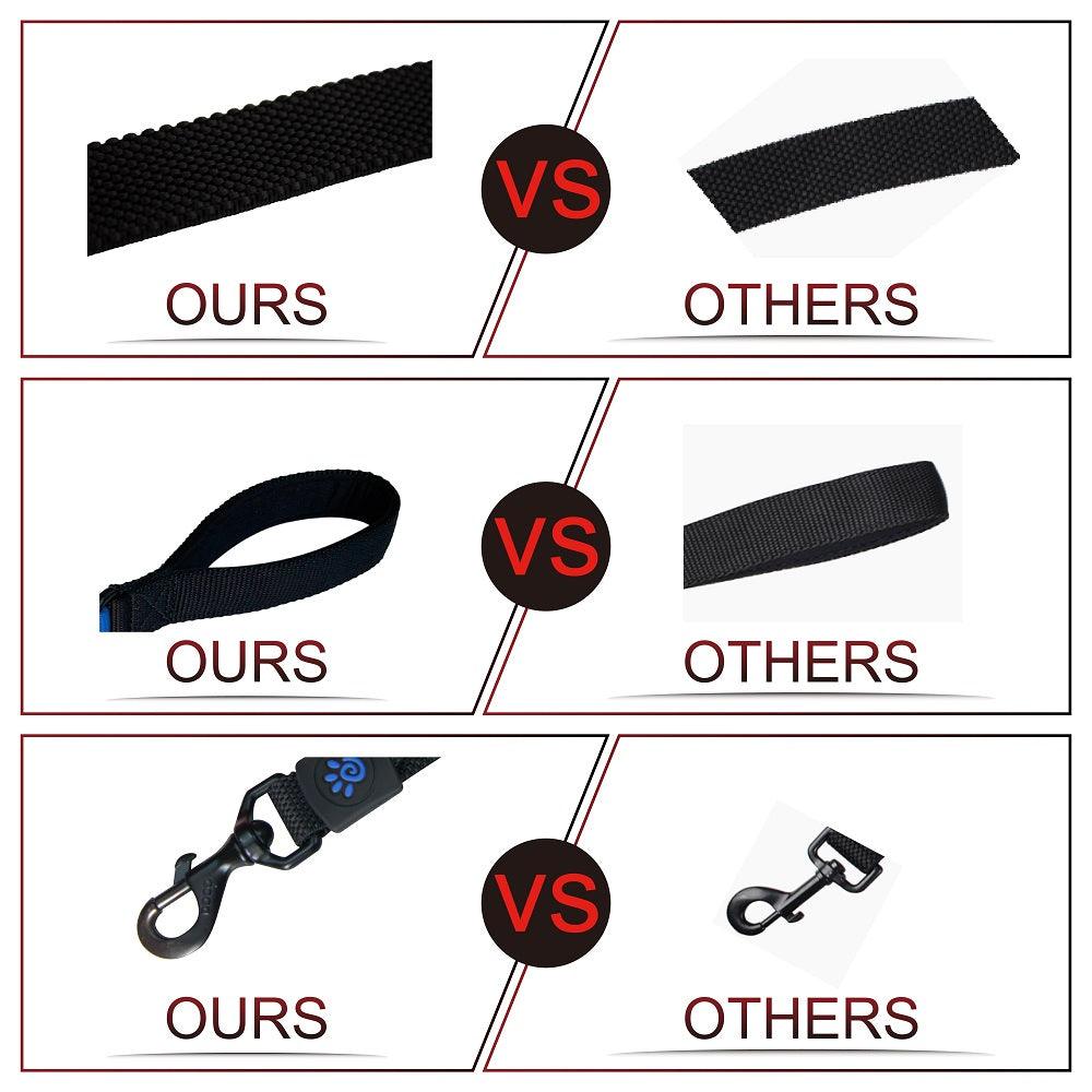 DOCO® 4ft Shock Absorbing BUNGEE Nylon Dog Leash.
