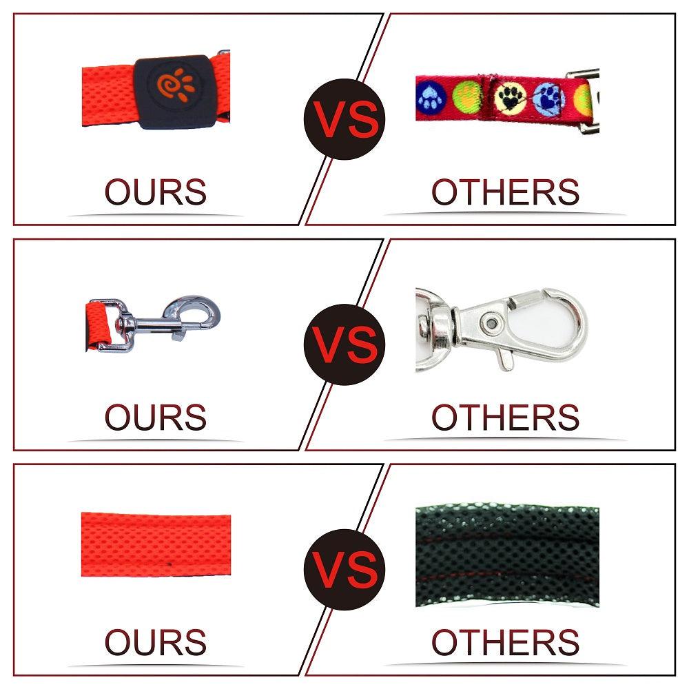 DOCO® Puffy Mesh Dog Leash 4ft.