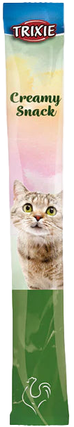 Trixie Creamy Snack Chicken Treat For Cat - 5*14 g