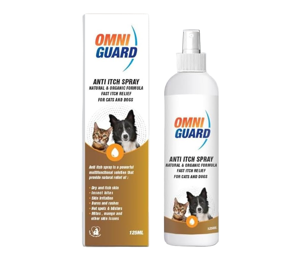 Omni Guard Anti-itch Spray For Dogs and Cats 125 ml.