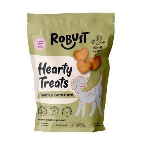 Robust Hearty Treats Teeth And Gum Care for Small to Large Breed Dogs 500 gr.
