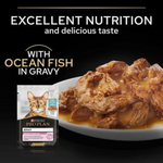 Package Pro Plan Nutrisavour Delicate Digestion with Ocean Fish in Gravy (10*85g) Petfast.shop Pro Plan Cat Food Wet Food petfast.shop Egypt PPA5993S Default Title 1125.00