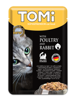 Tomi Cat Wet Food with Poultry & Rabbit (100G).