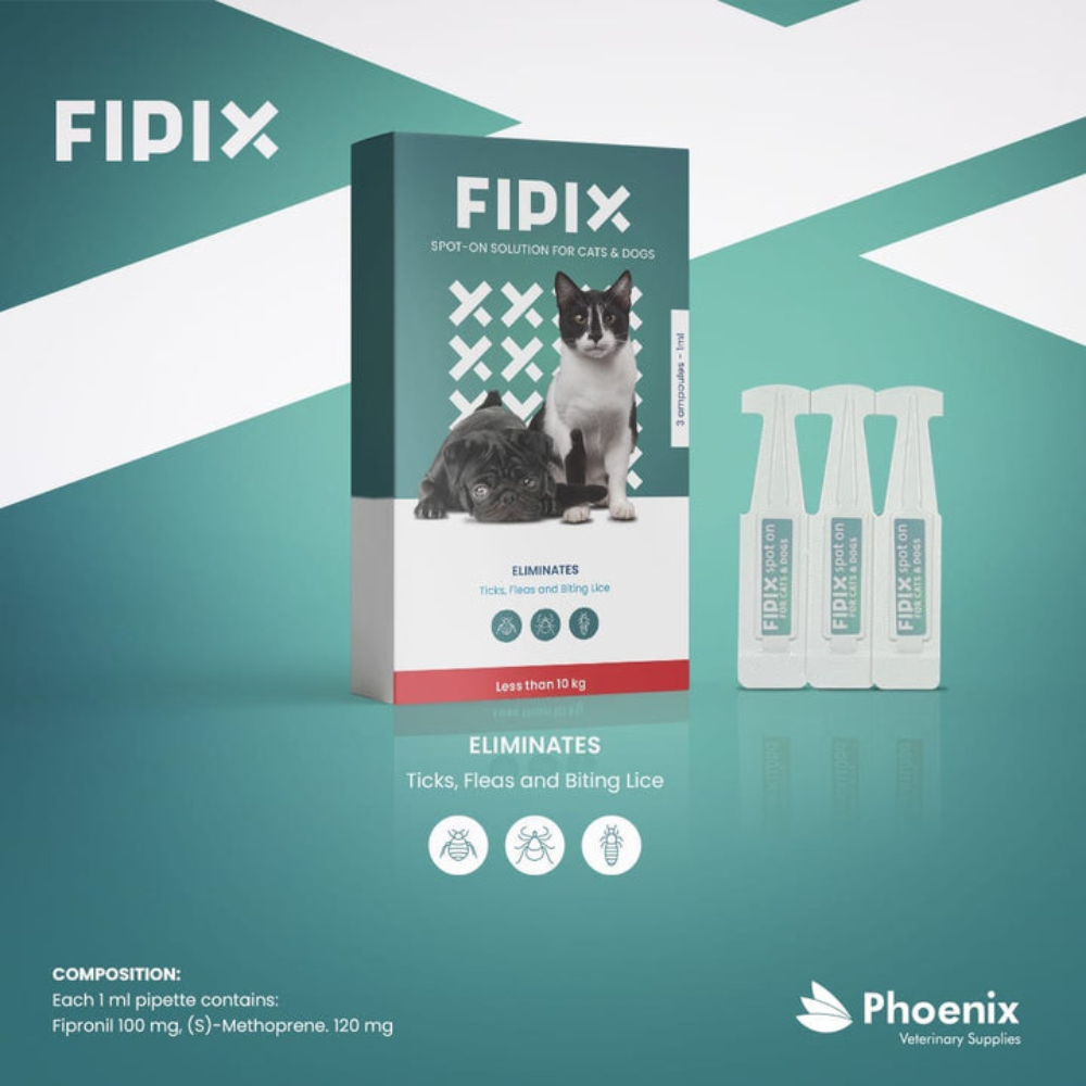 Fipix Spot-on for Pet Flea & Tick 1 Ampoule